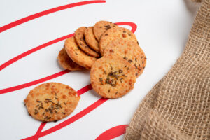 Biscuiți sărați din cașcaval cu chimen (100 gr)