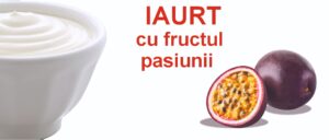 Iaurt cu fructul pasiunii